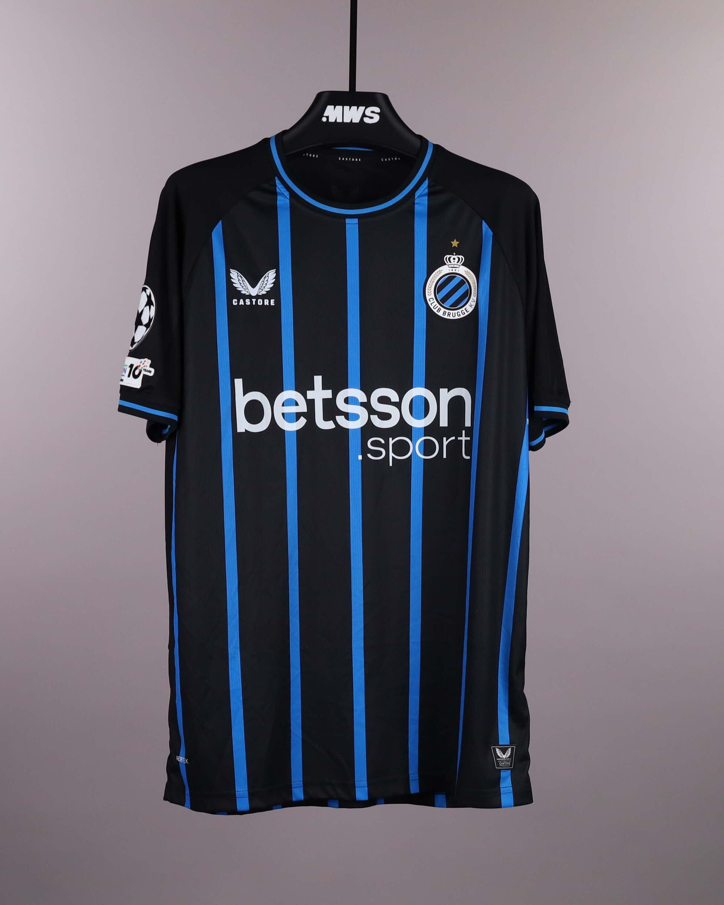 Christos Tzolis | Club Brugge - Atlético de Madrid | MatchWornShirt