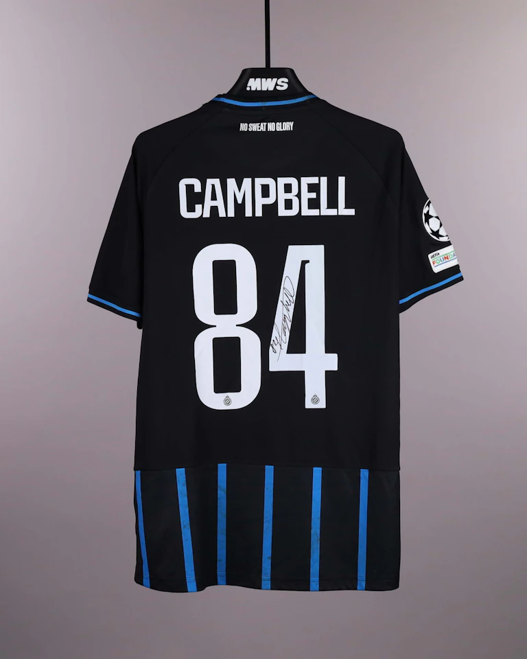 Shandre Campbell Club Brugge shirt