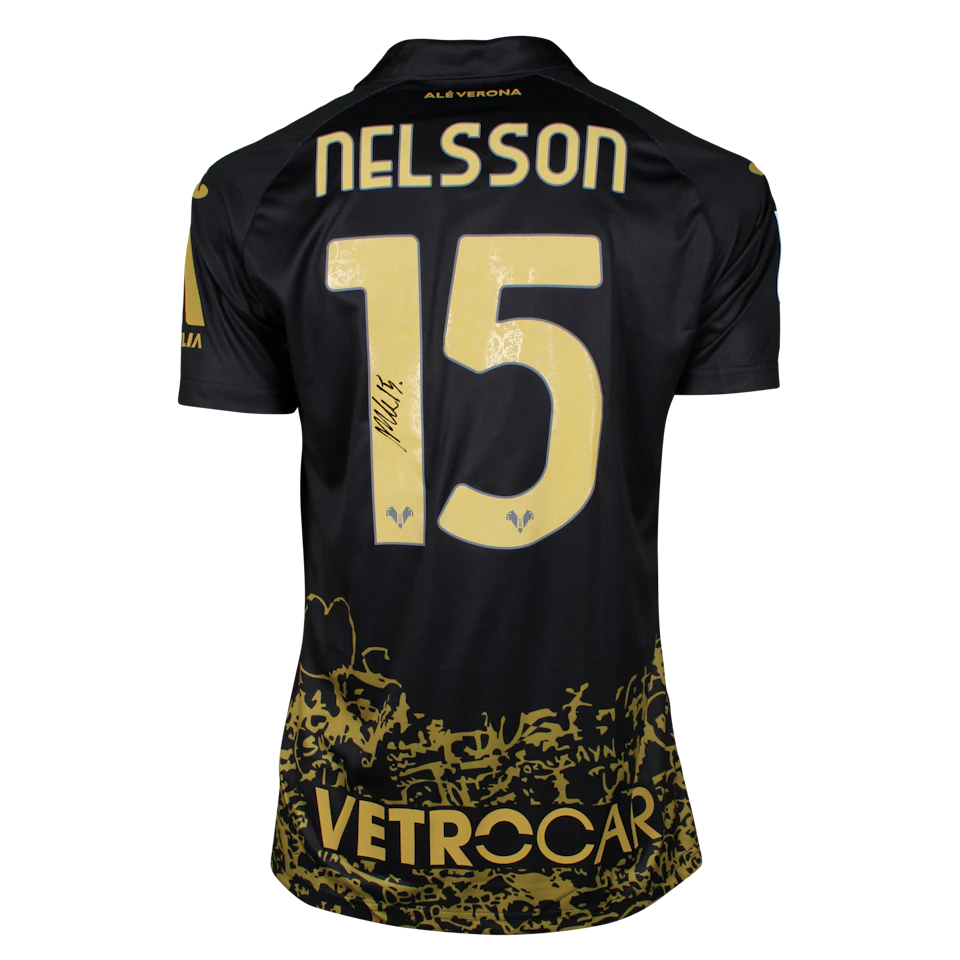 Camisola de Victor Nelsson, Hellas Verona FC