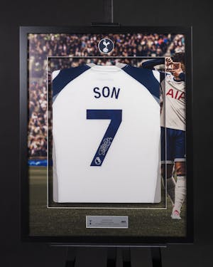 Signed Framed Shirt - 6 Tottenham Hotspur shirt