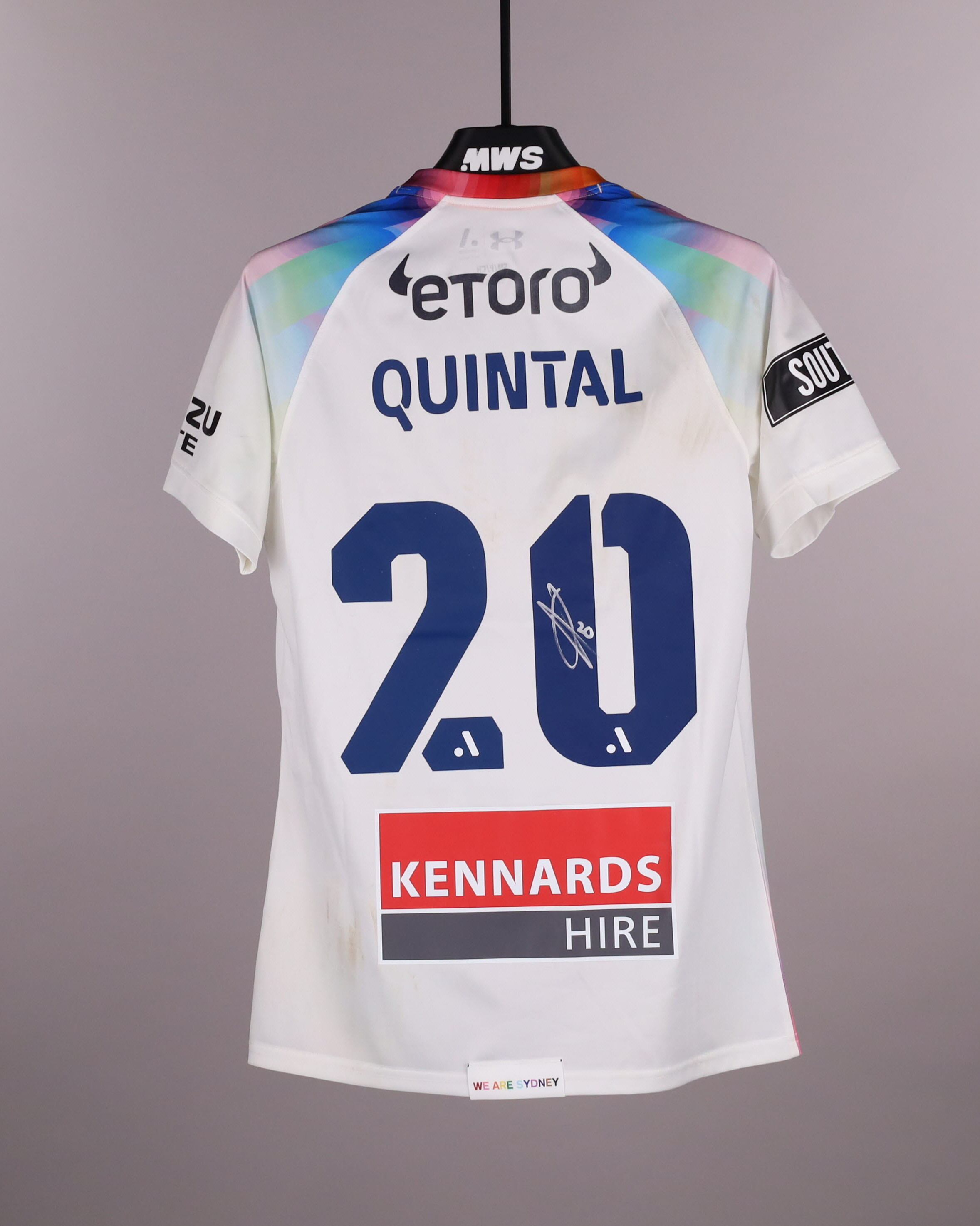 Official Sydney FC Soccer Game-Worn Jerseys Auctions - MatchWornShirt