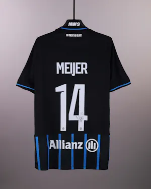 来自Club Brugge的Bjorn Meijer球衣
