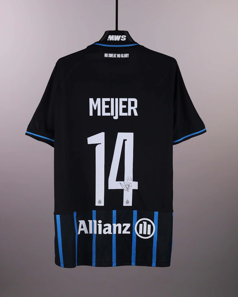 来自Club Brugge的Bjorn Meijer球衣