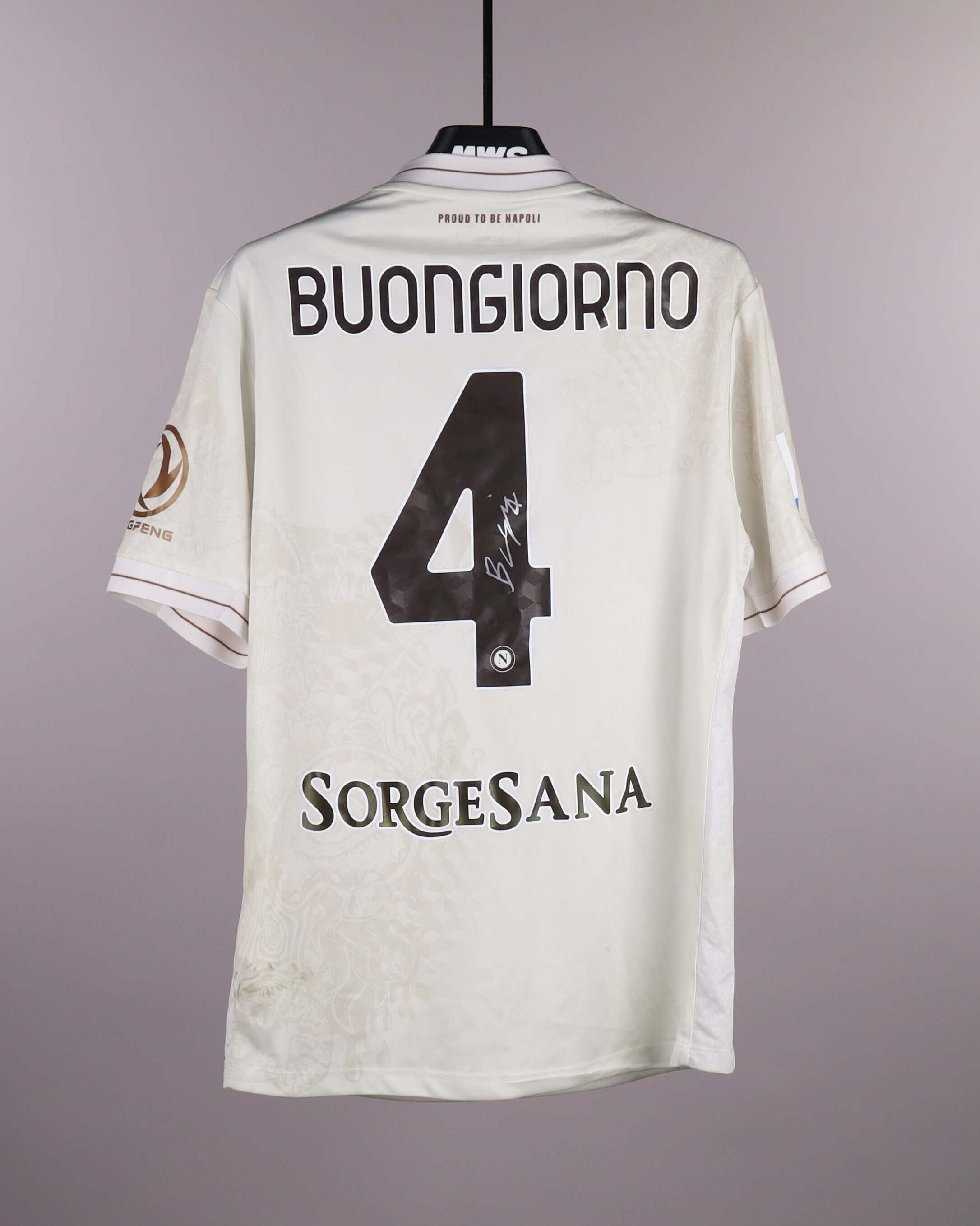 Alessandro Buongiorno SSC Napoli shirt