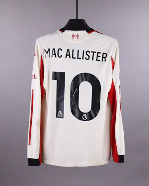 Alexis Mac Allister Liverpool jersey