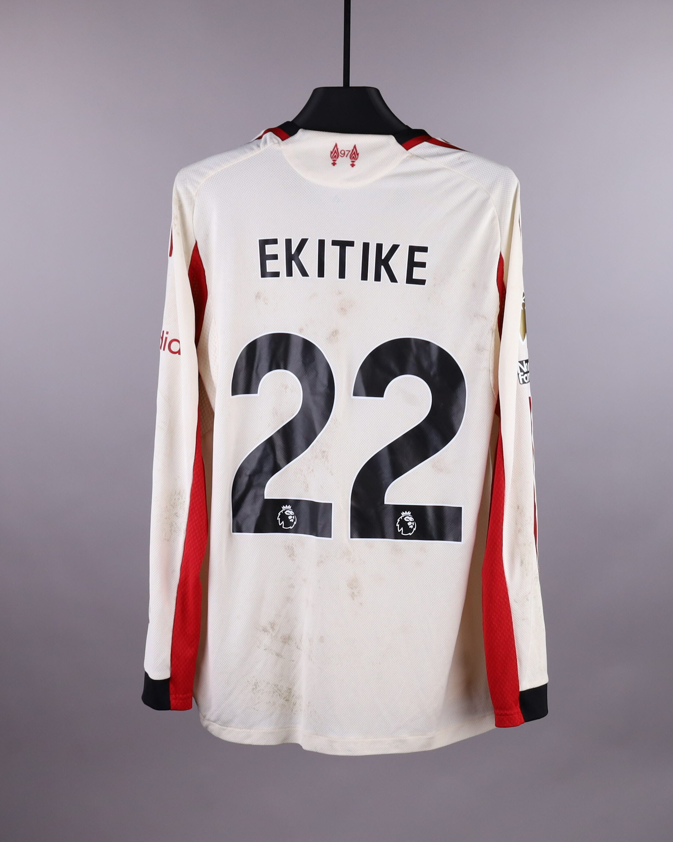 Liverpool FC ユニフォーム 長袖 EKITIKE 22 Hugo Ekitike | Nottingham Forest - Liverpool | Liverpool FC