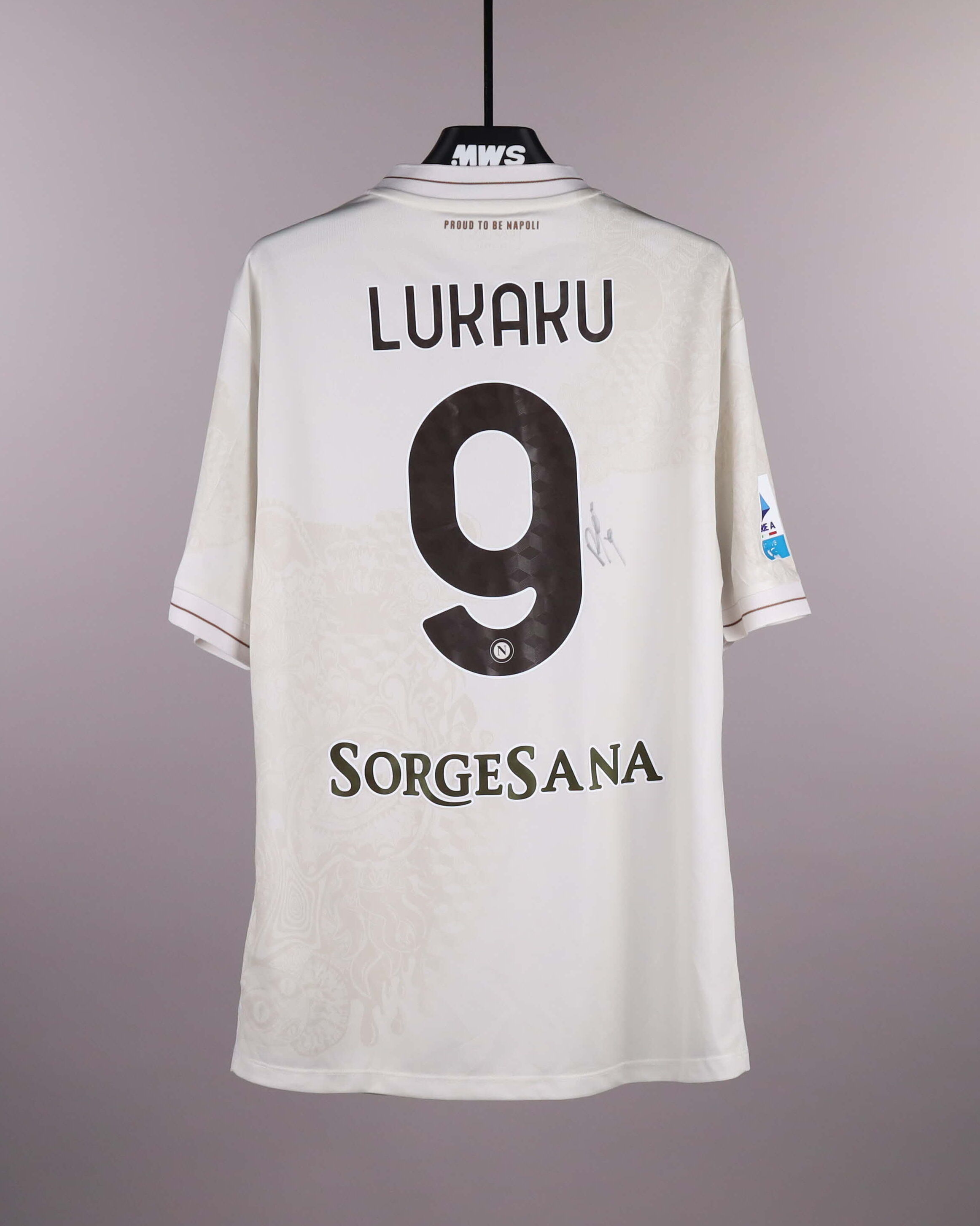 Romelu Lukaku | Atalanta BC - Napoli | MatchWornShirt