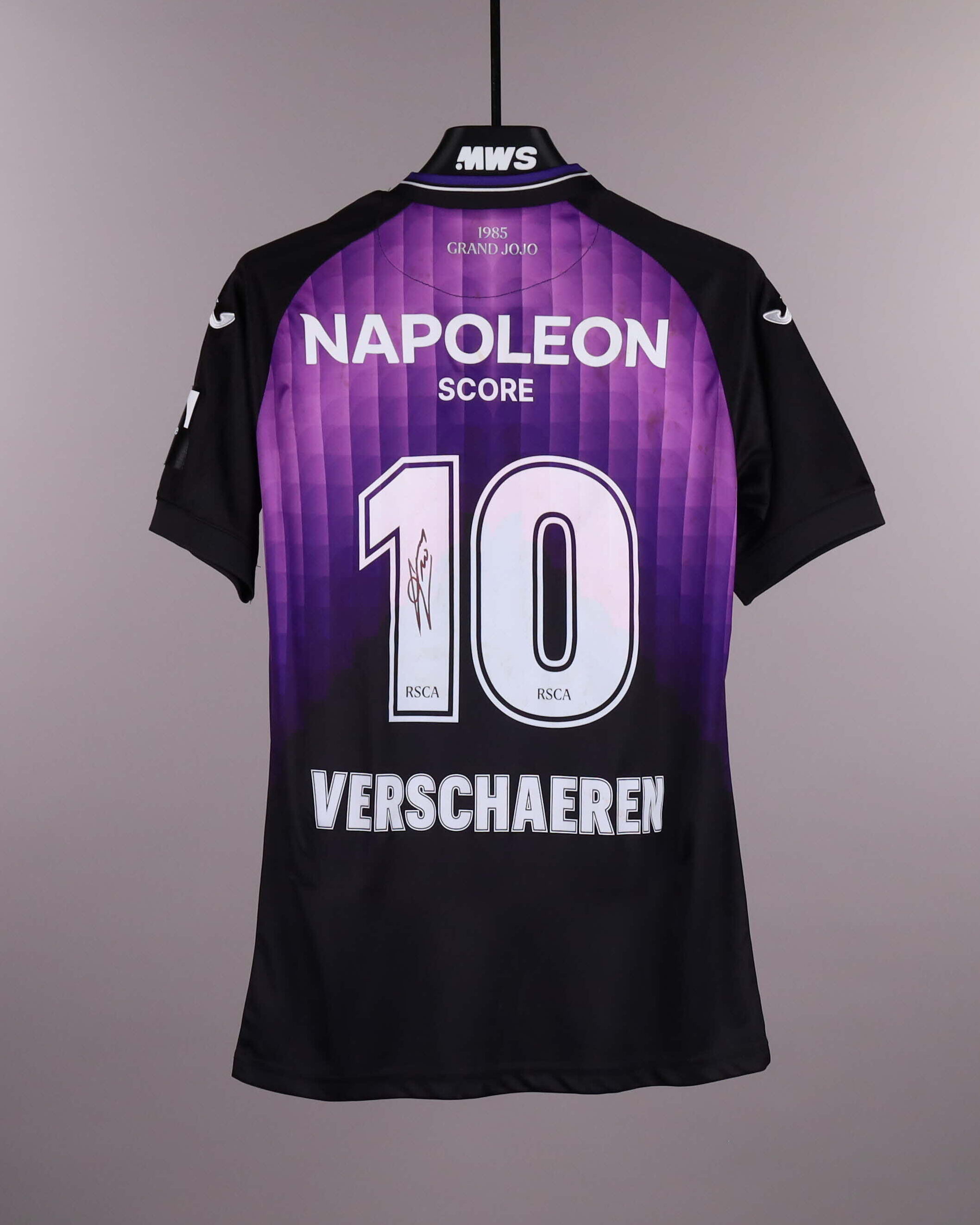 Yari Verschaeren RSC Anderlecht shirt