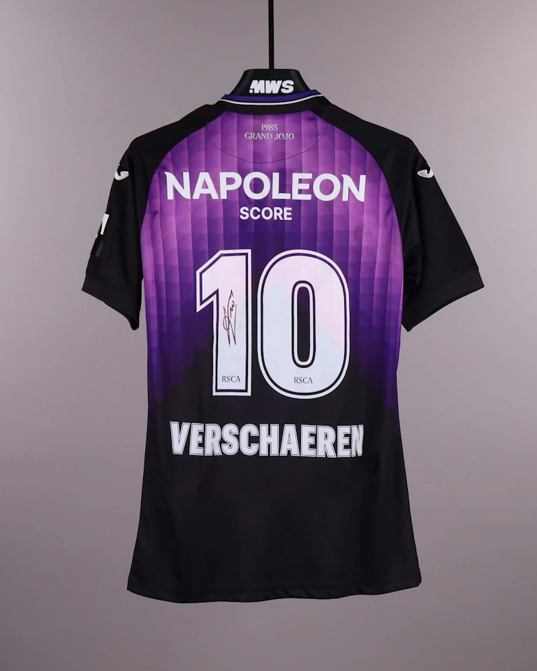 Yari Verschaeren RSC Anderlecht shirt