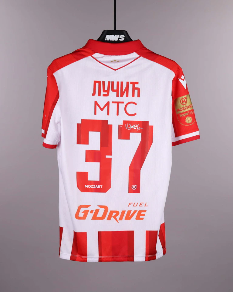 来自FK Crvena zvezda的V. Lučić球衣