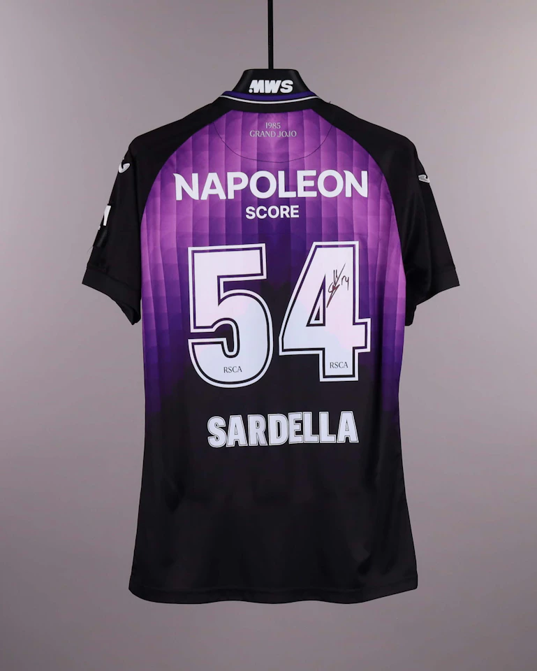 Killian Sardella RSC Anderlecht shirt
