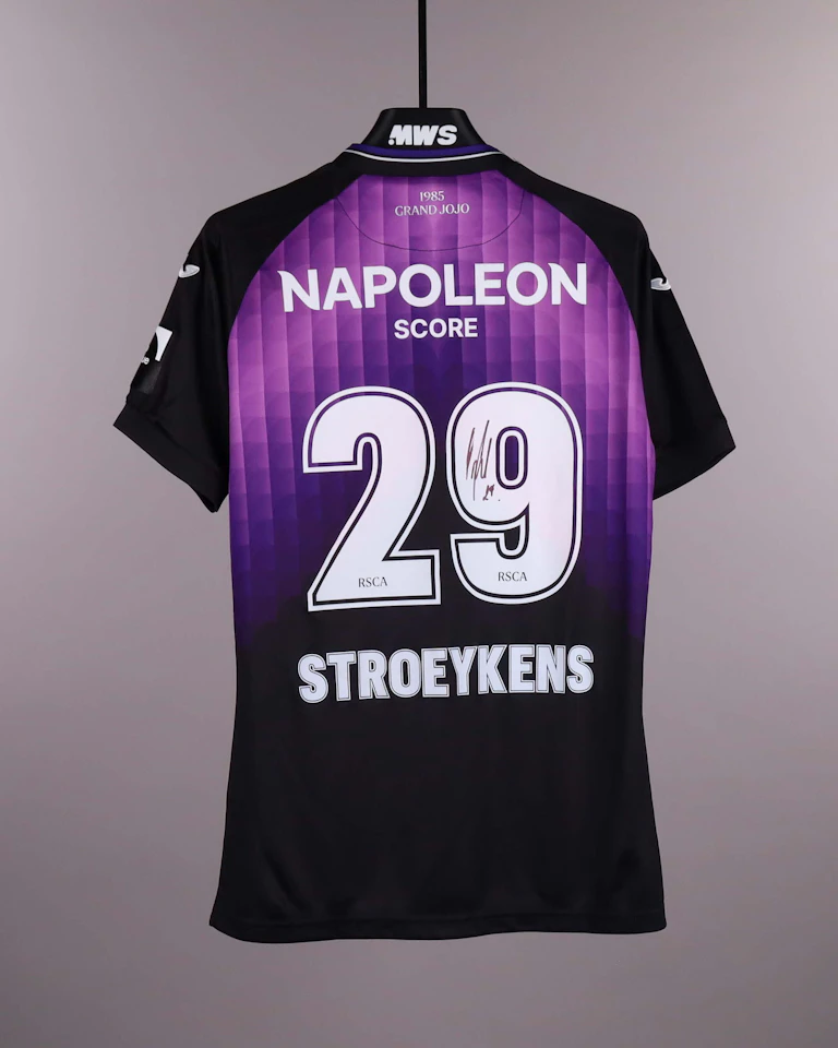 Mario Stroeykens RSC Anderlecht shirt
