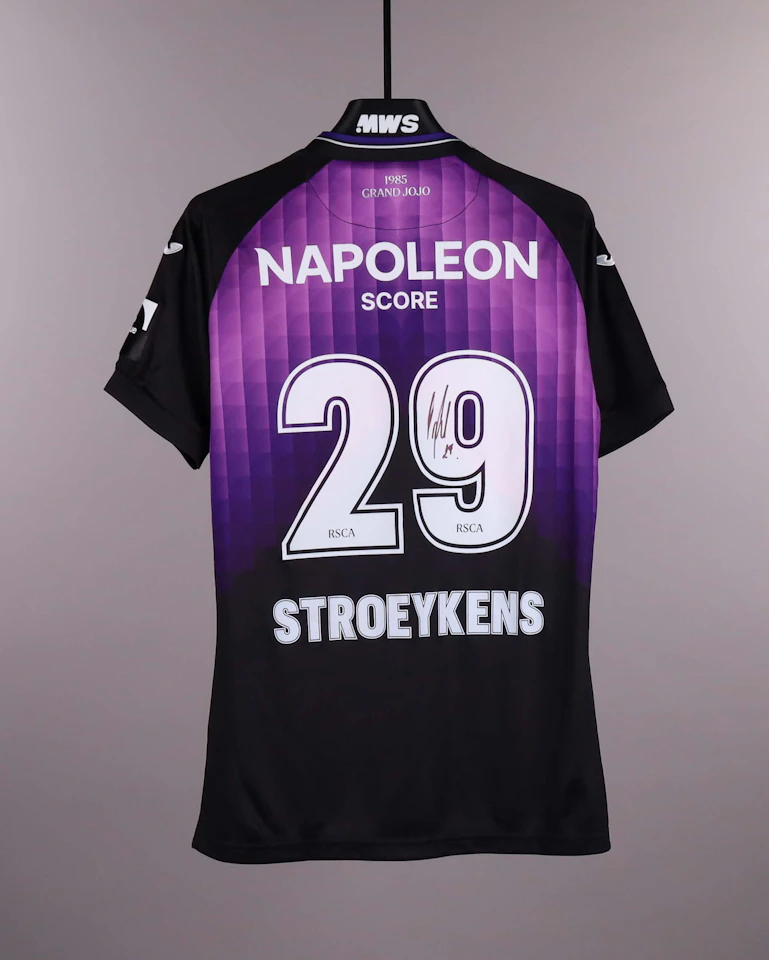 Mario Stroeykens RSC Anderlecht shirt