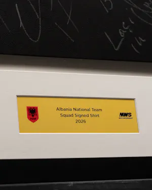 Framed Squad Signed Shirt