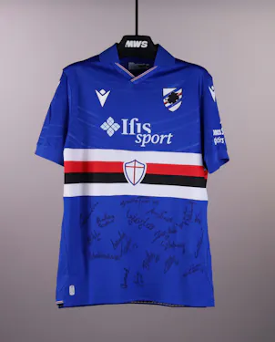 Maillot Sampdoria Iacopino Match Worn Indossata Shirt Maillot Sampdoria Iacopino Match Worn Indossata Shirt