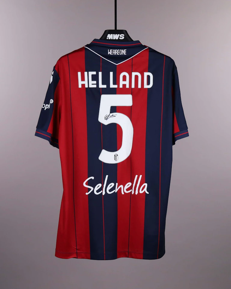 Eivind Fauske Helland Bologna Fc 1909 jersey
