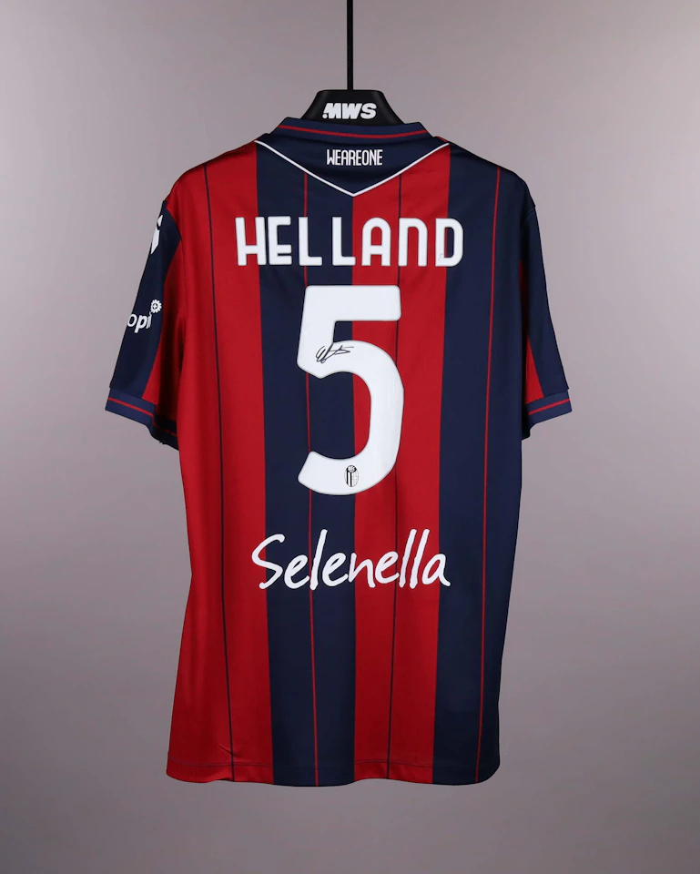 Eivind Fauske Helland Bologna Fc 1909 jersey