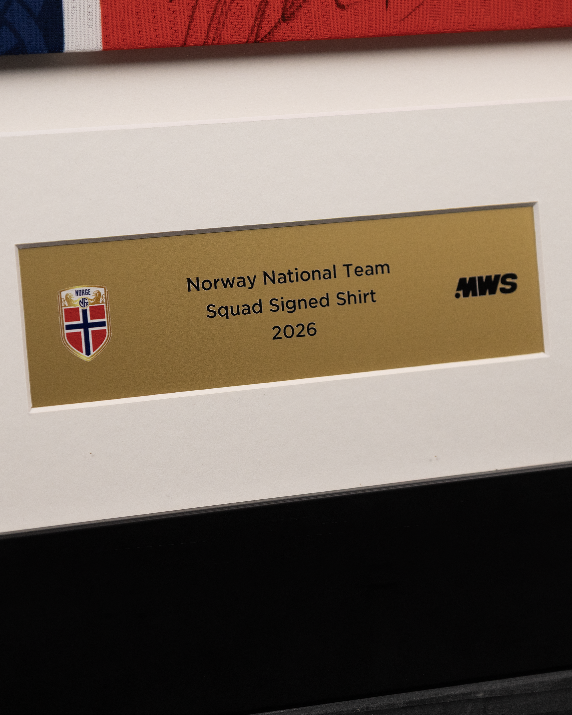Framed Squad Signed Shirt