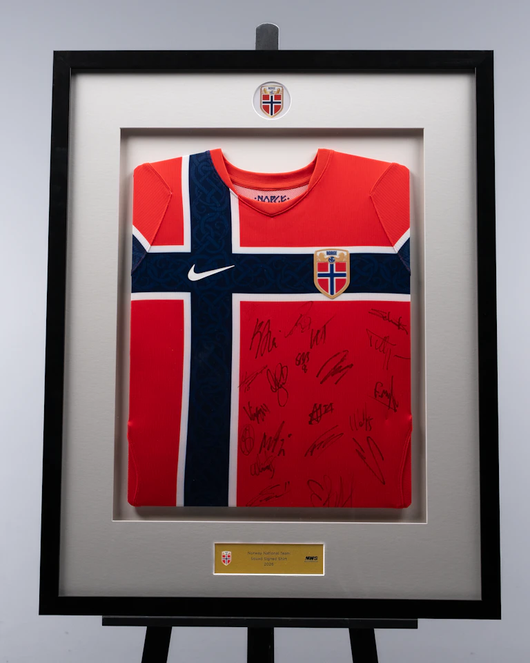 Framed Squad Signed Shirt