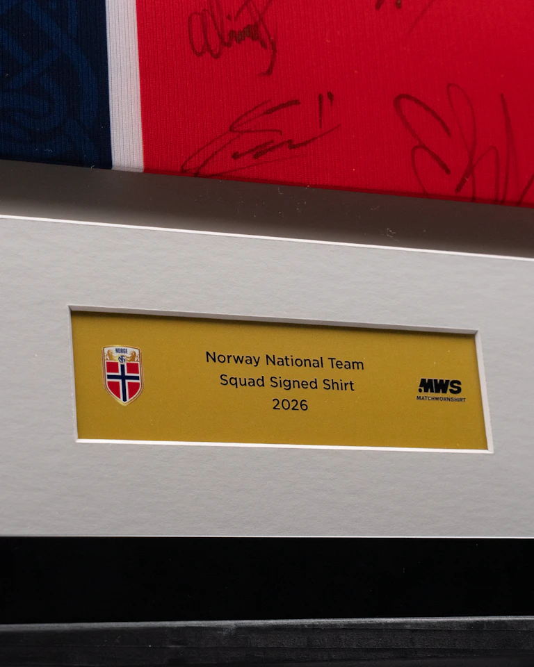 Framed Squad Signed Shirt