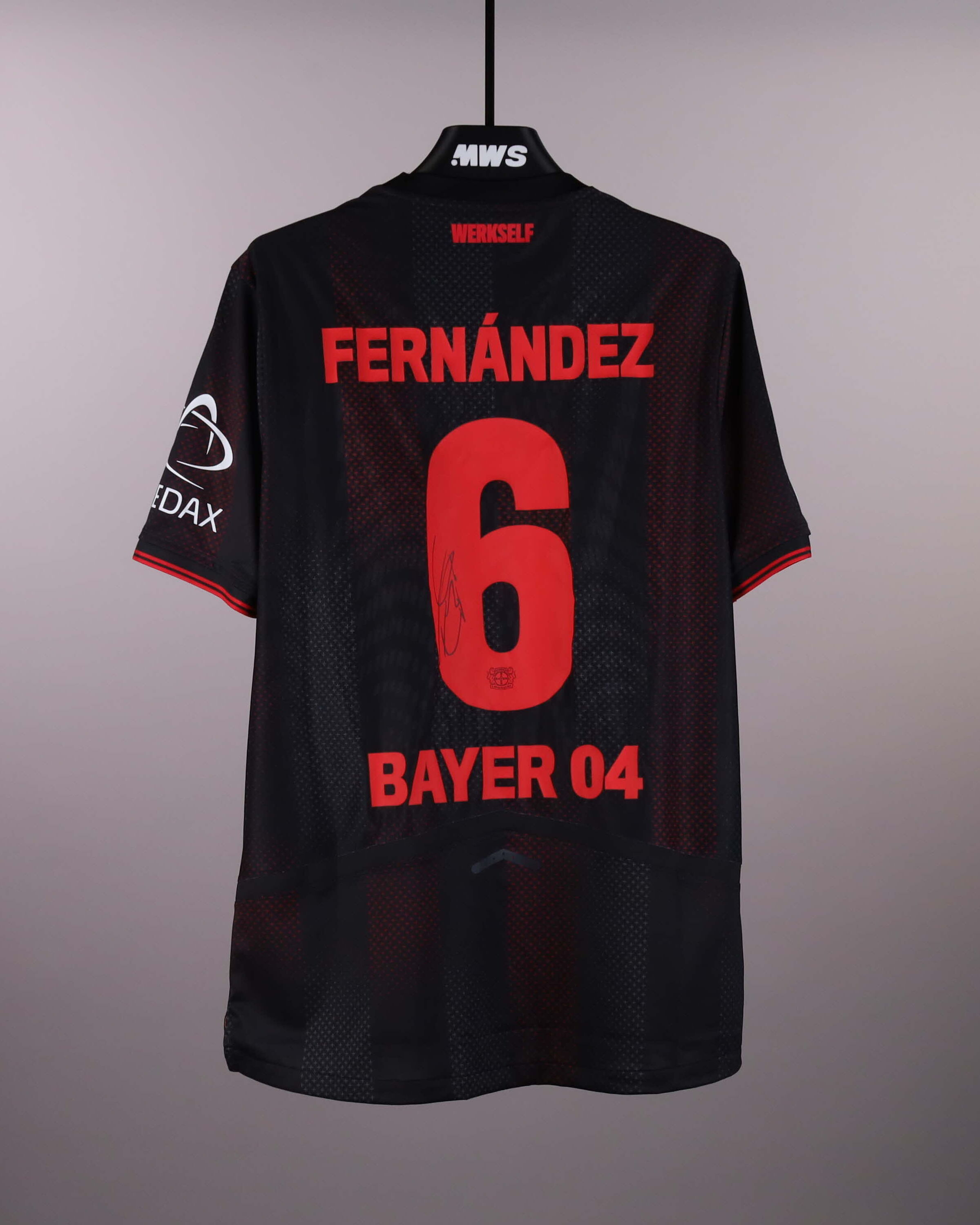 Ezequiél Fernández | Bayer Leverkusen - Olympiacos | MatchWornShirt