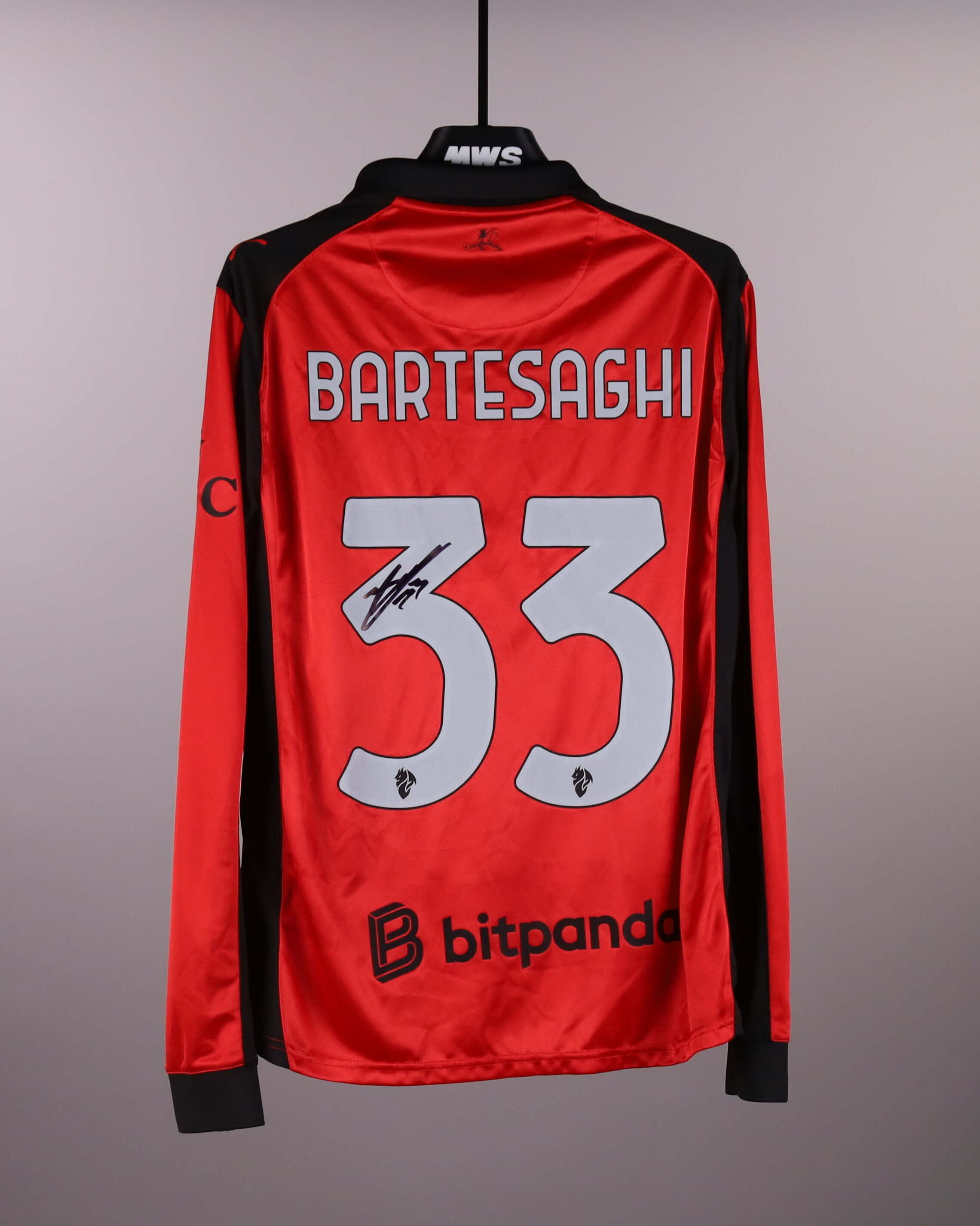 Davide Bartesaghi AC Milan camisa.