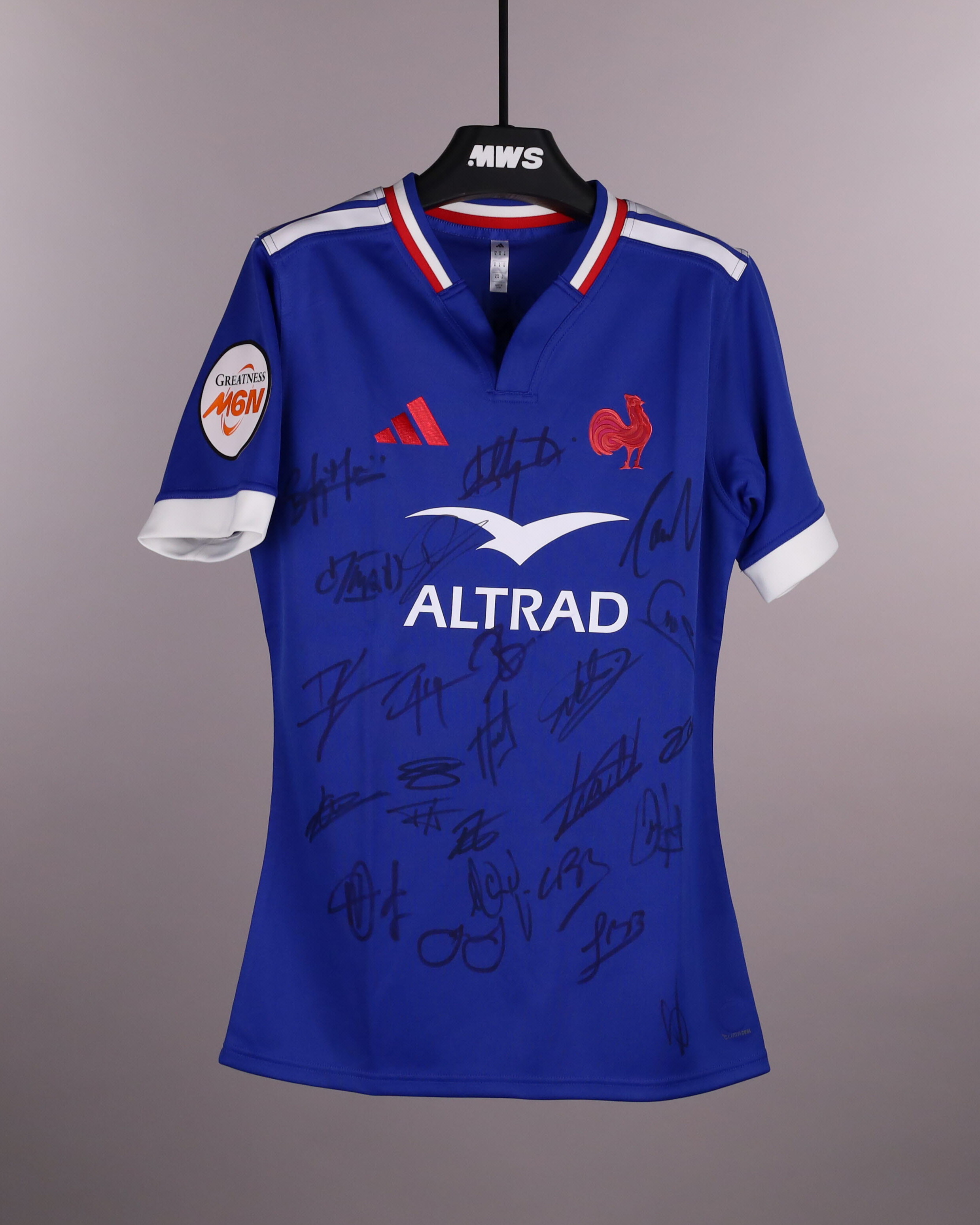 France Rugby - Squad Signed Shirt - 2026 - Home - 1 | France Rugby