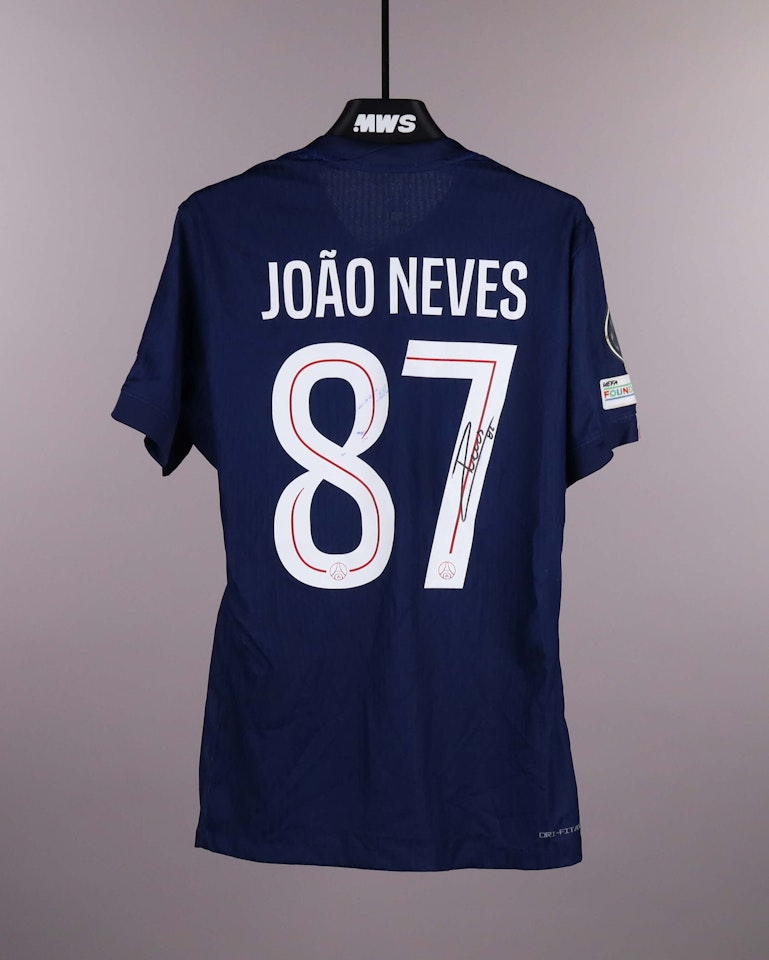 João Neves Paris Saint-Germain shirt