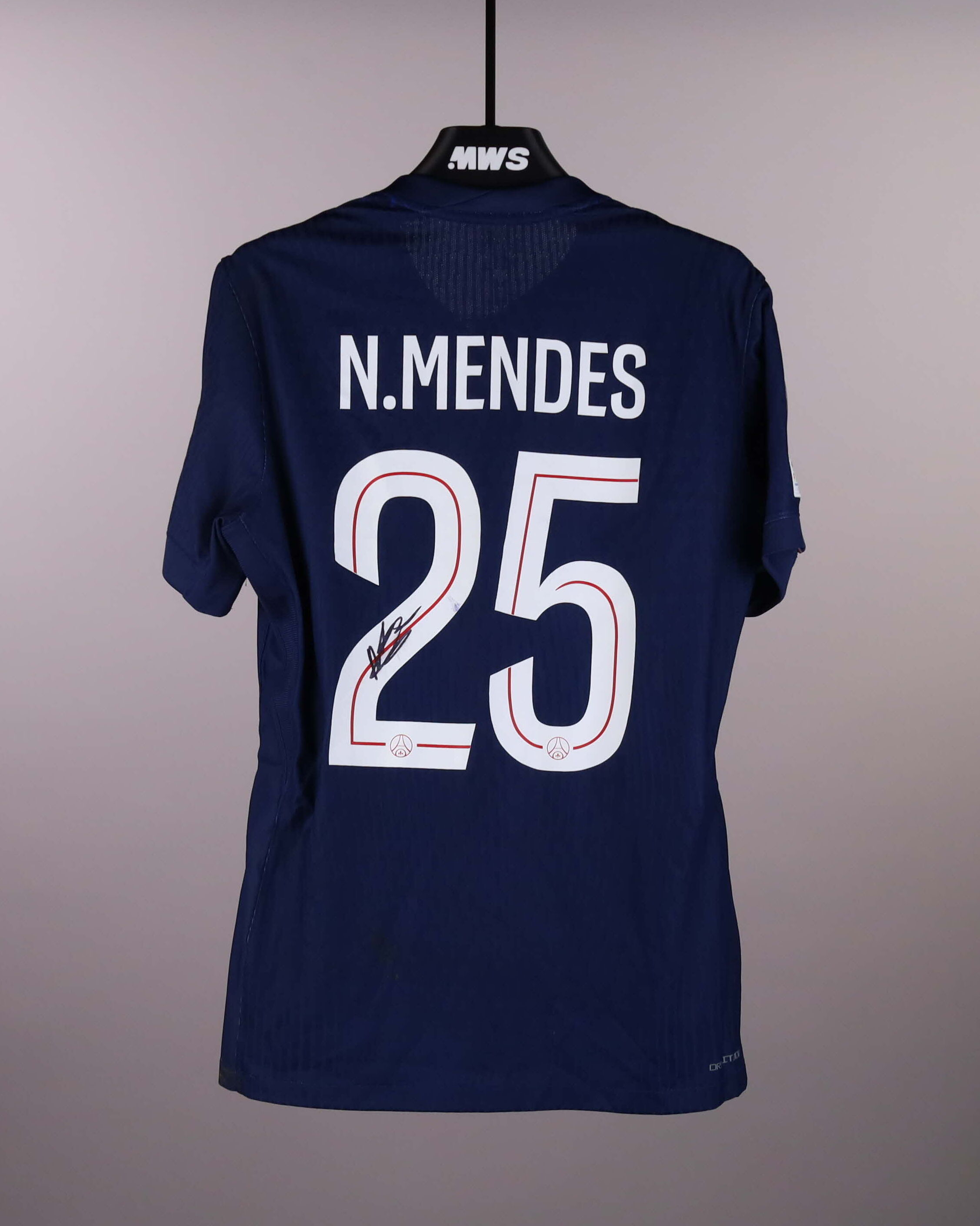 Nuno Mendes Paris Saint-Germain shirt