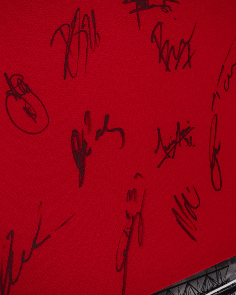 Limited Edition Framed Squad Signed Shirt