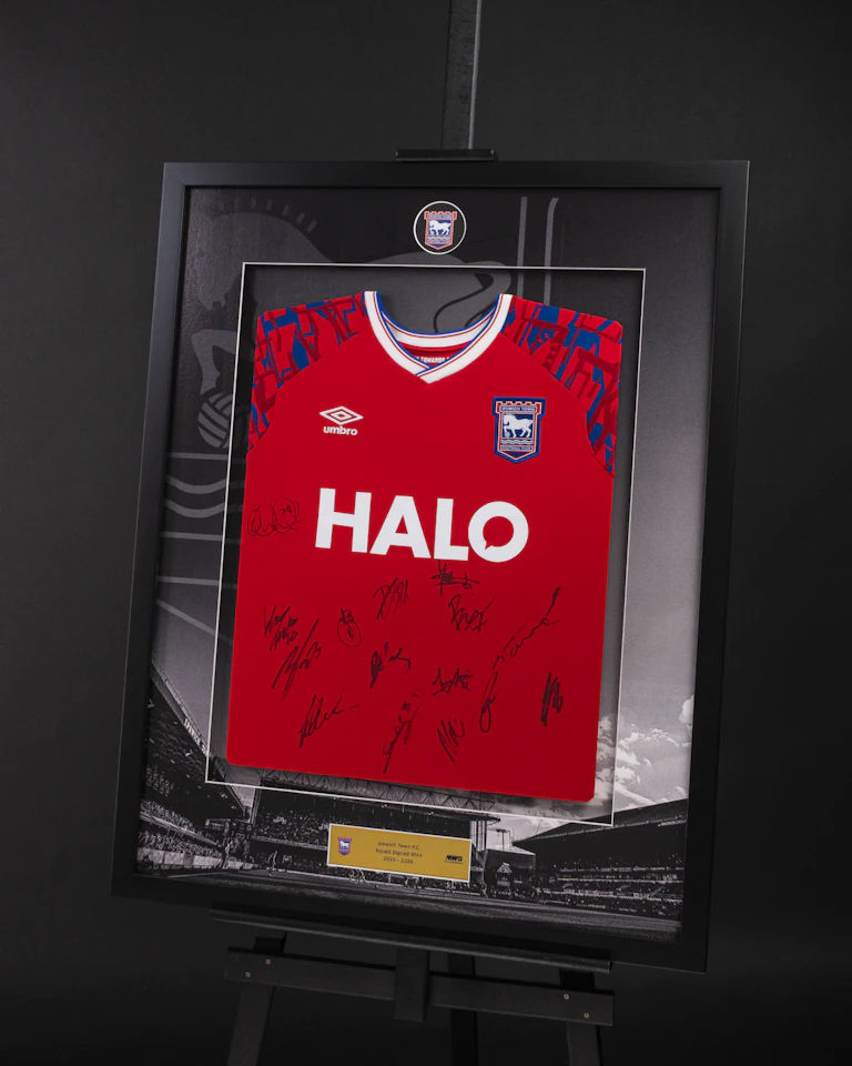 Limited Edition Framed Squad Signed Shirt