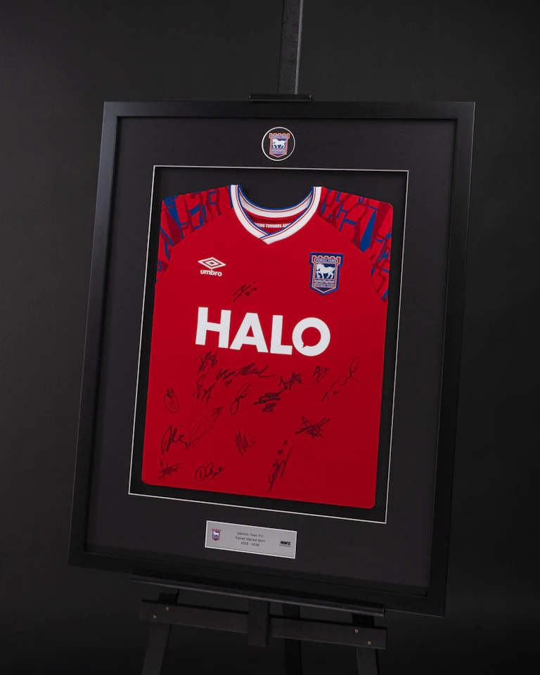 Framed Squad Signed Shirt