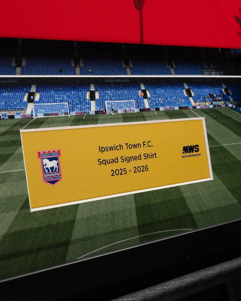 Limited Edition Framed Squad Signed Shirt