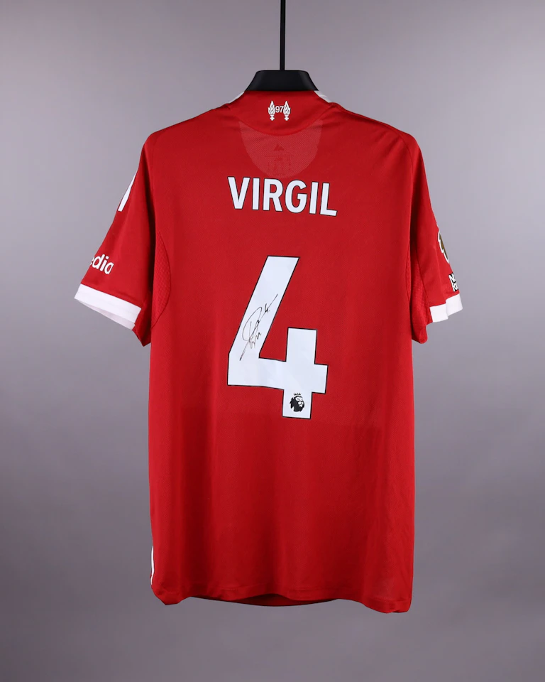 Virgil van Dijk Liverpool shirt
