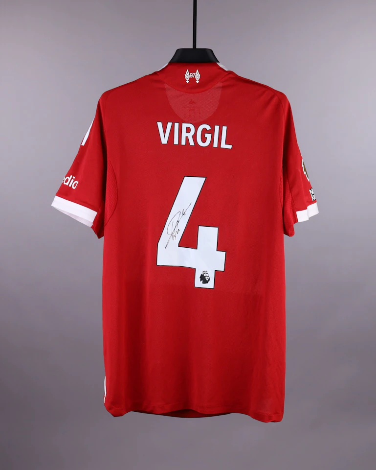 Virgil van Dijk Liverpool shirt
