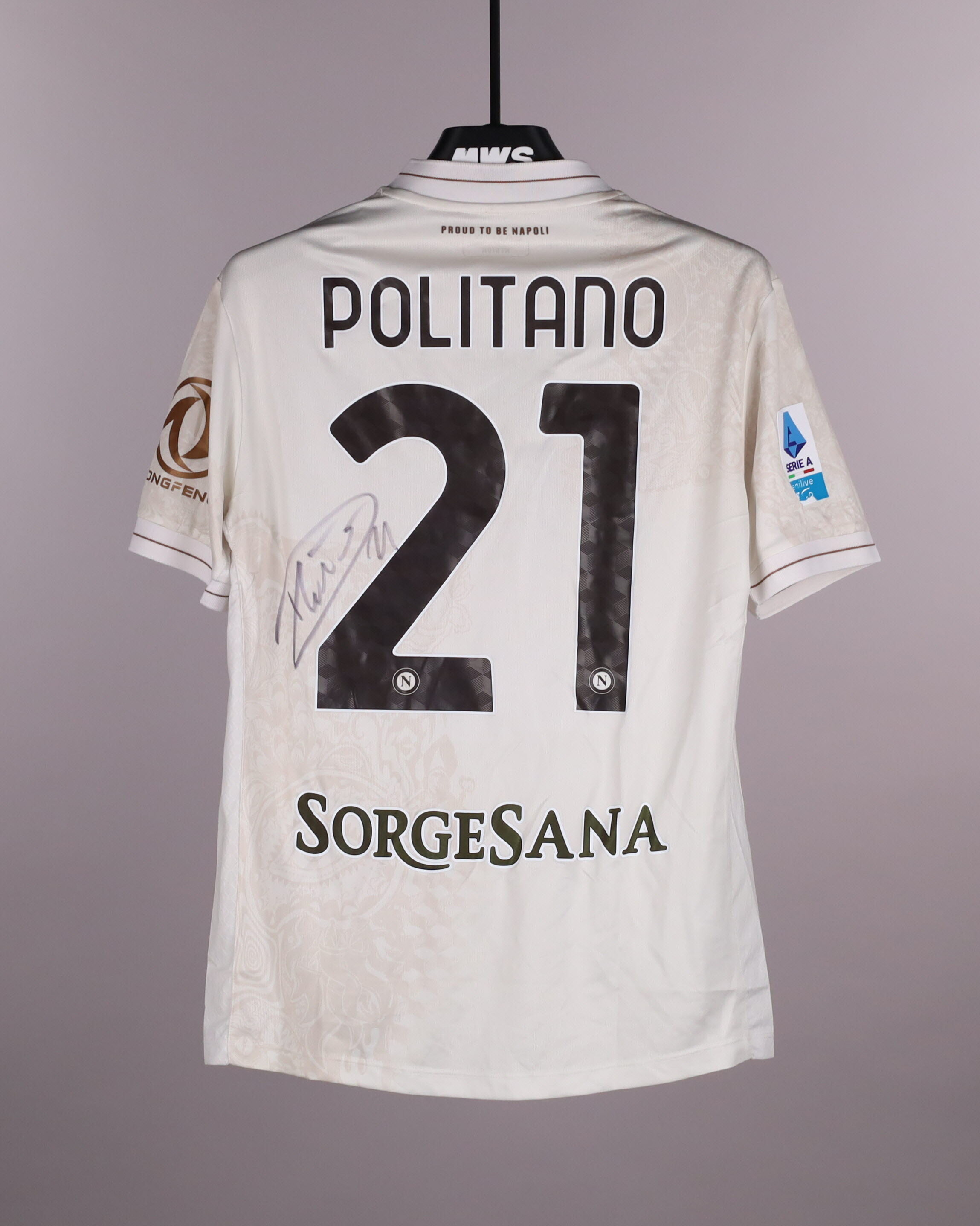 Matteo Politano SSC Napoli shirt
