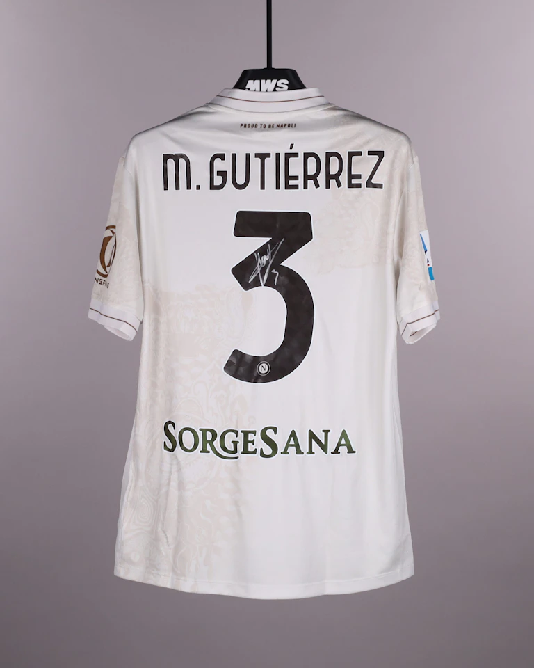 Miguel Gutiérrez Ortega SSC Napoli shirt