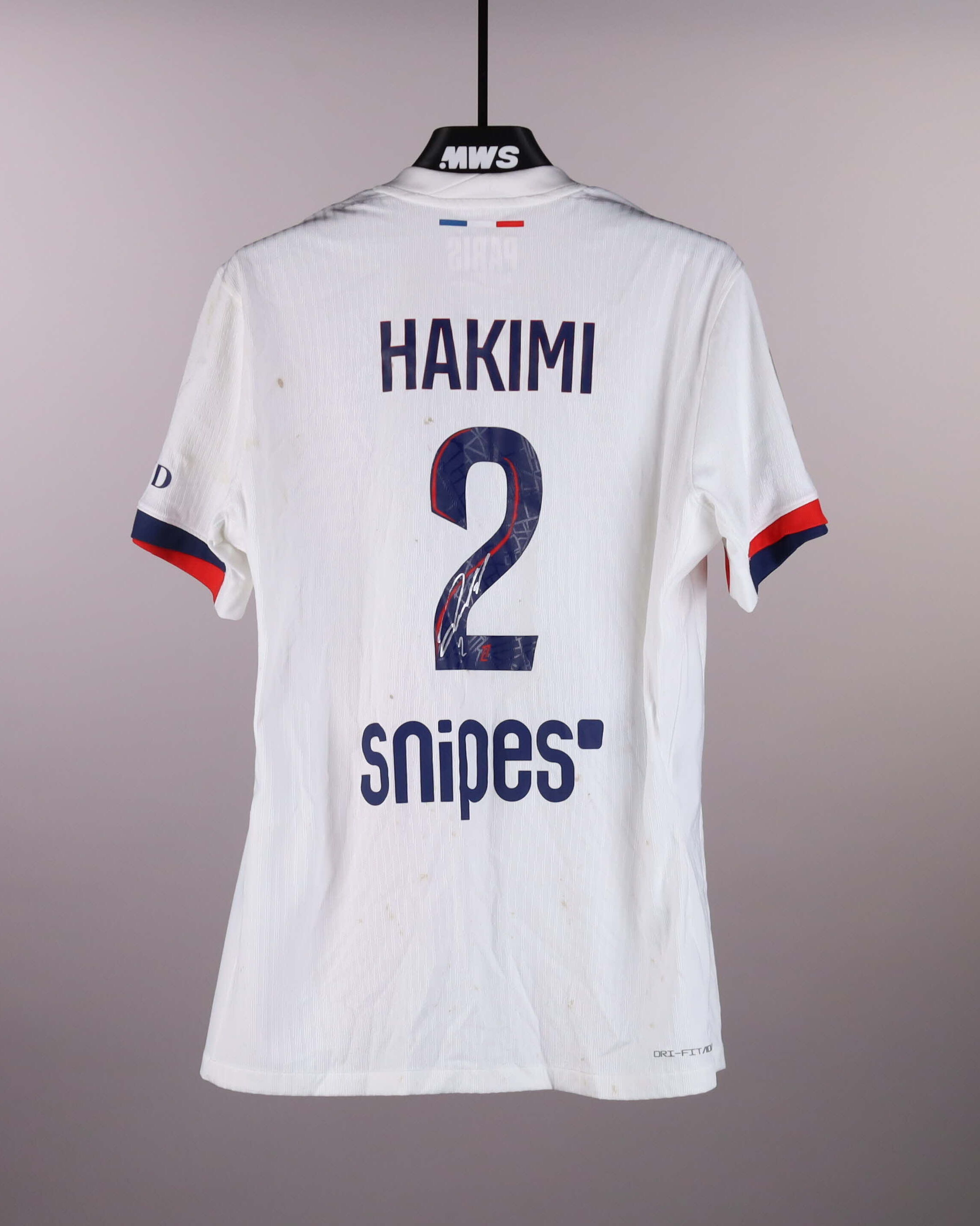 Achraf Hakimi | Havre AC - Paris Saint-Germain | MatchWornShirt