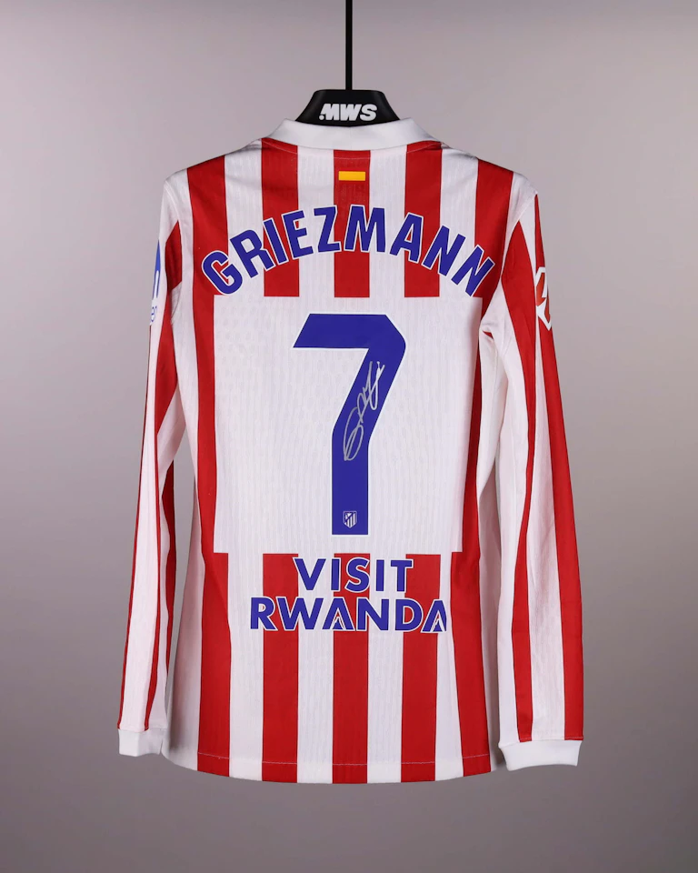 来自Atlético de Madrid的Antoine Griezmann球衣
