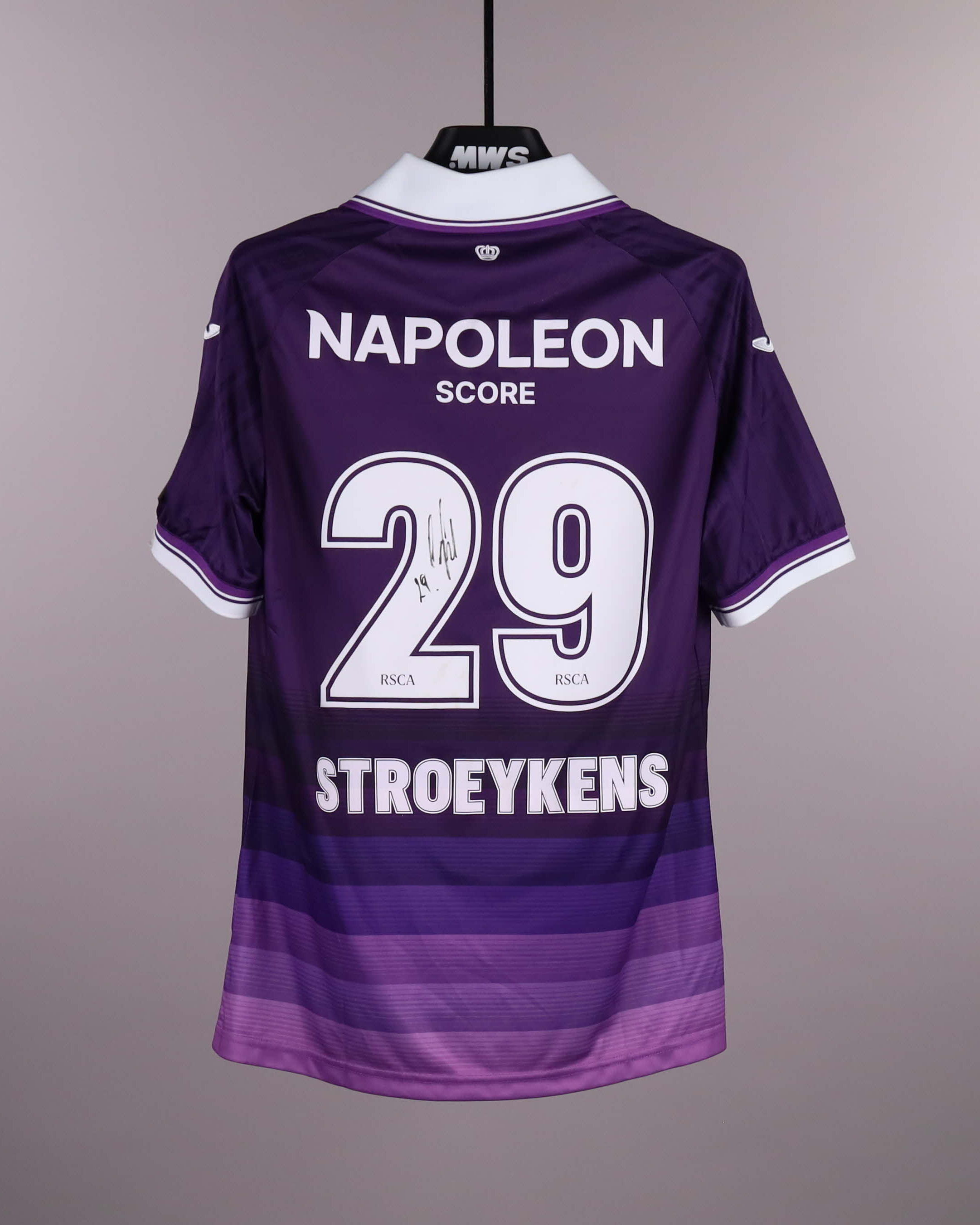 Mario Stroeykens RSC Anderlecht shirt
