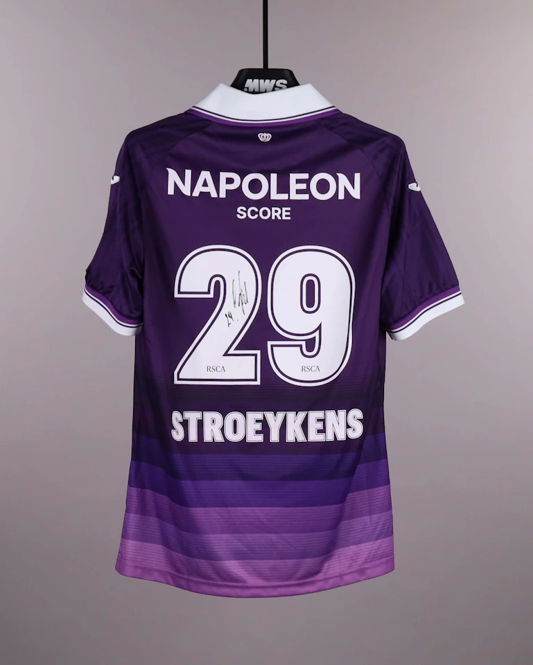 Mario Stroeykens RSC Anderlecht shirt