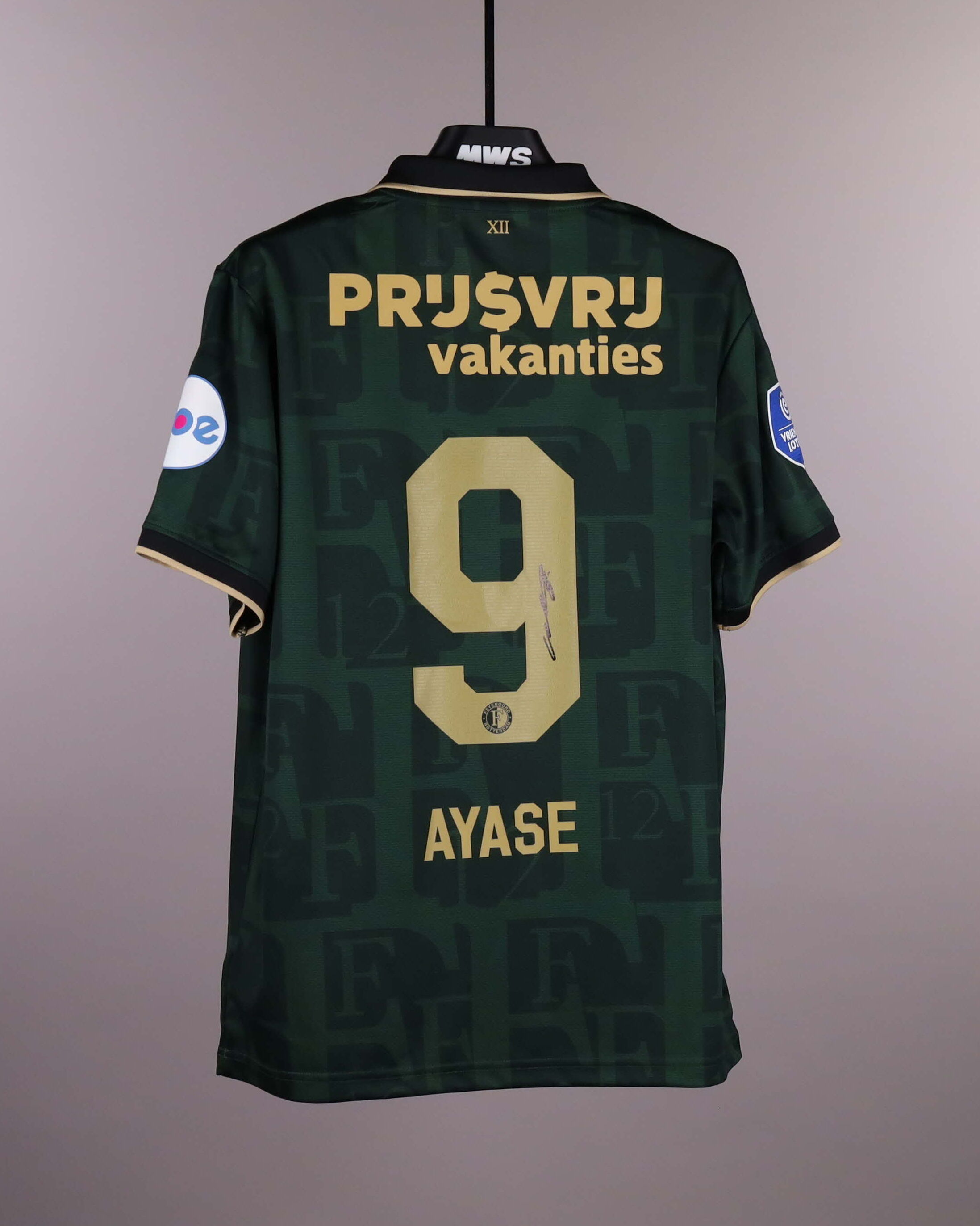 Ayase Ueda 上田綺世 | FC Twente - Feyenoord | MatchWornShirt