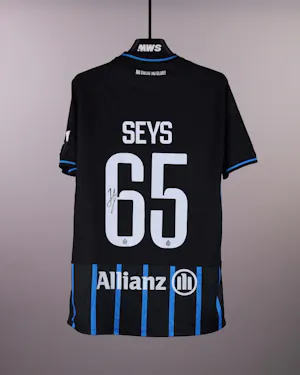 来自Club Brugge的Joaquin Seys球衣