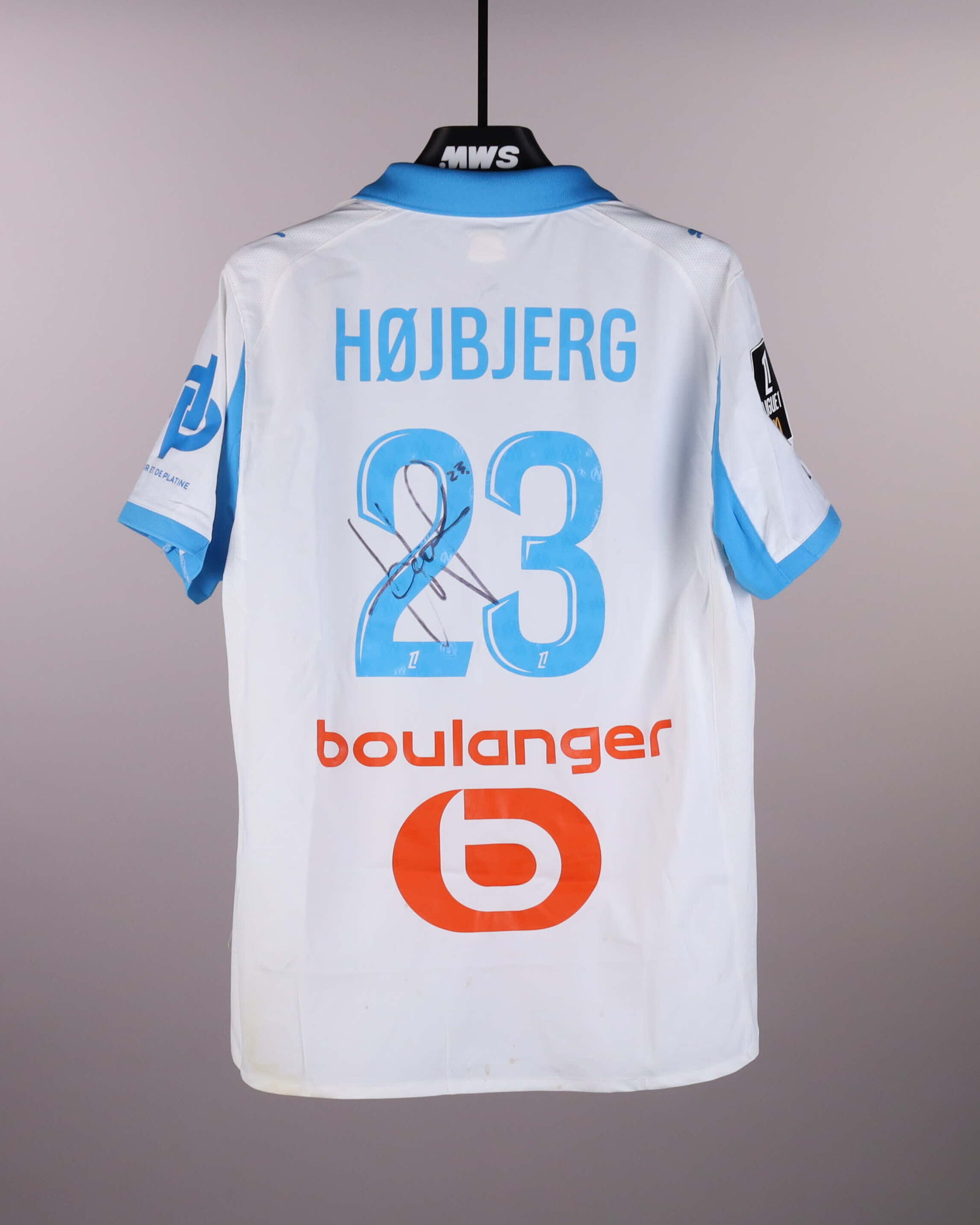 Pierre-Emile Højbjerg Olympique de Marseille shirt