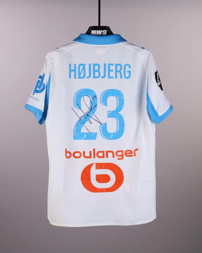 Pierre-Emile Højbjerg Olympique de Marseille shirt