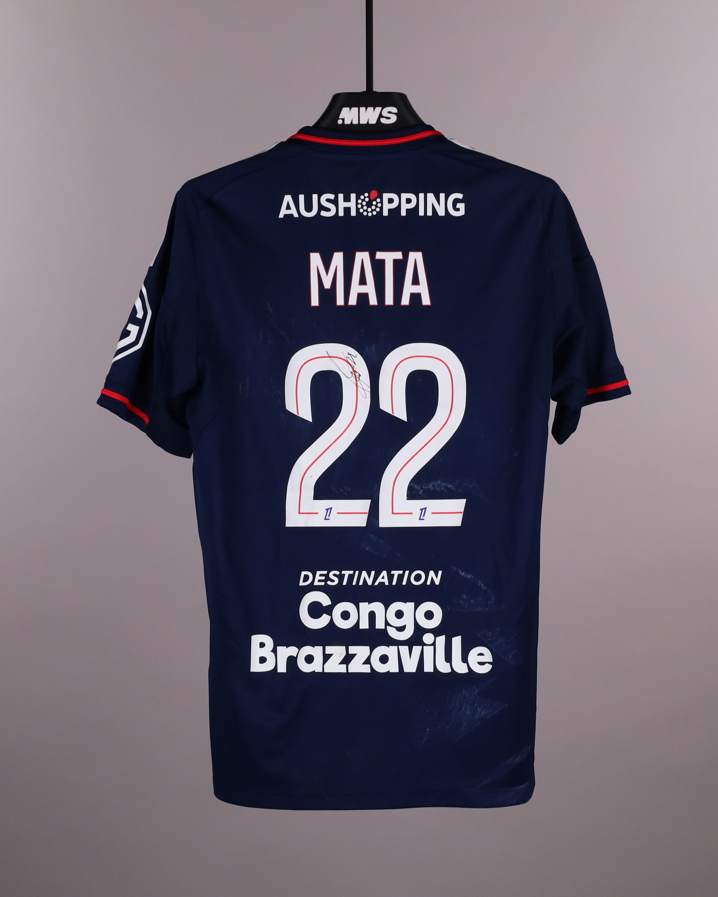Clinton Mata Olympique Lyonnais shirt