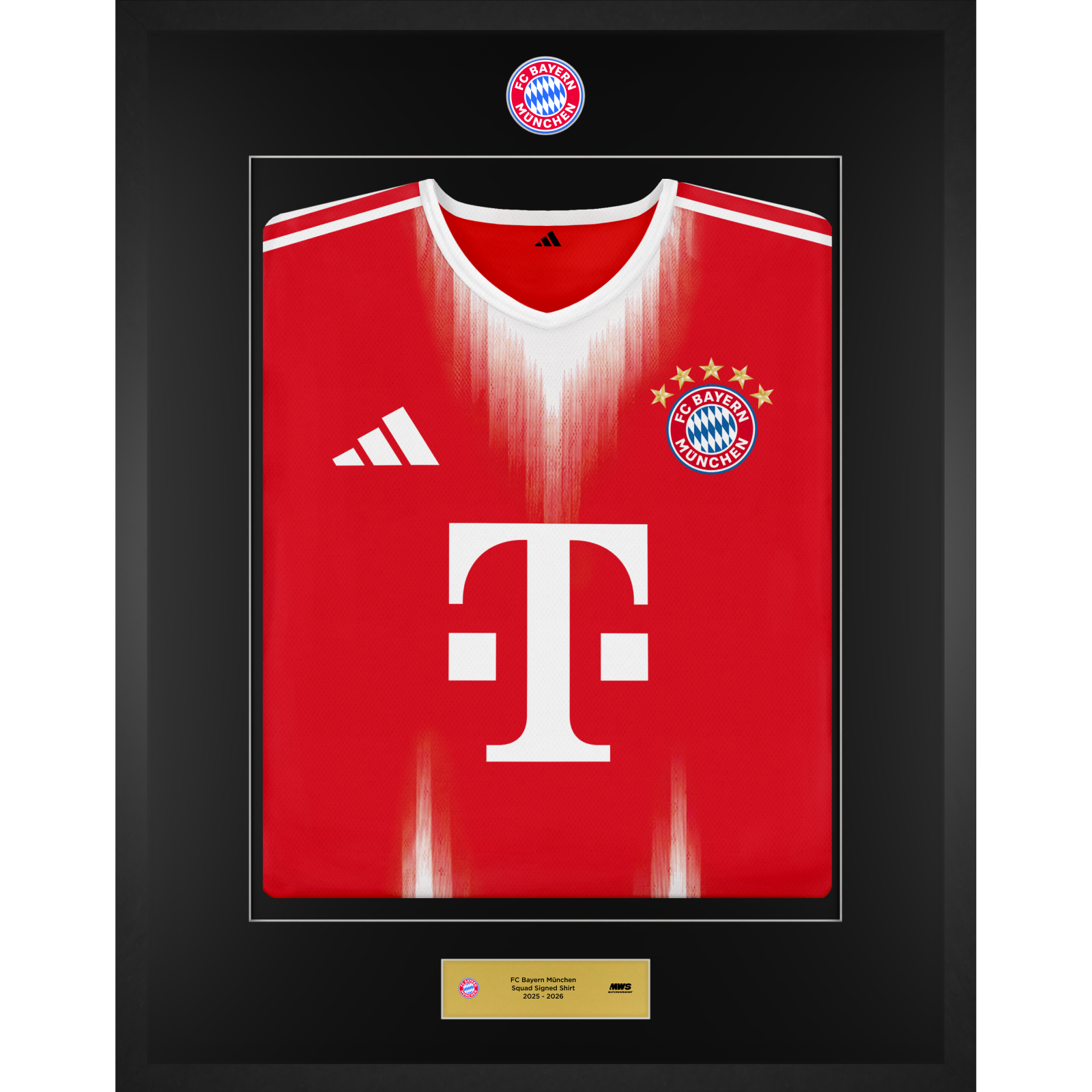 Framed Squad Signed Shirt | MatchWornShirt