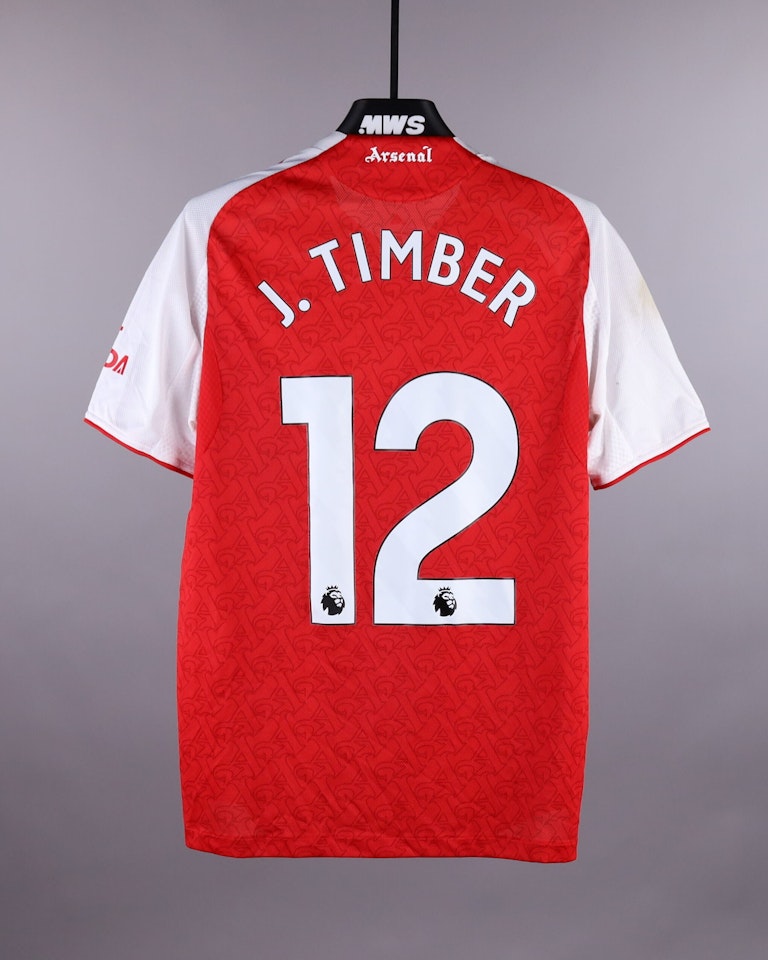 Jurriën Timber Arsenal shirt