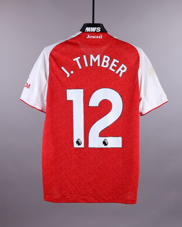 Jurriën Timber Arsenal shirt