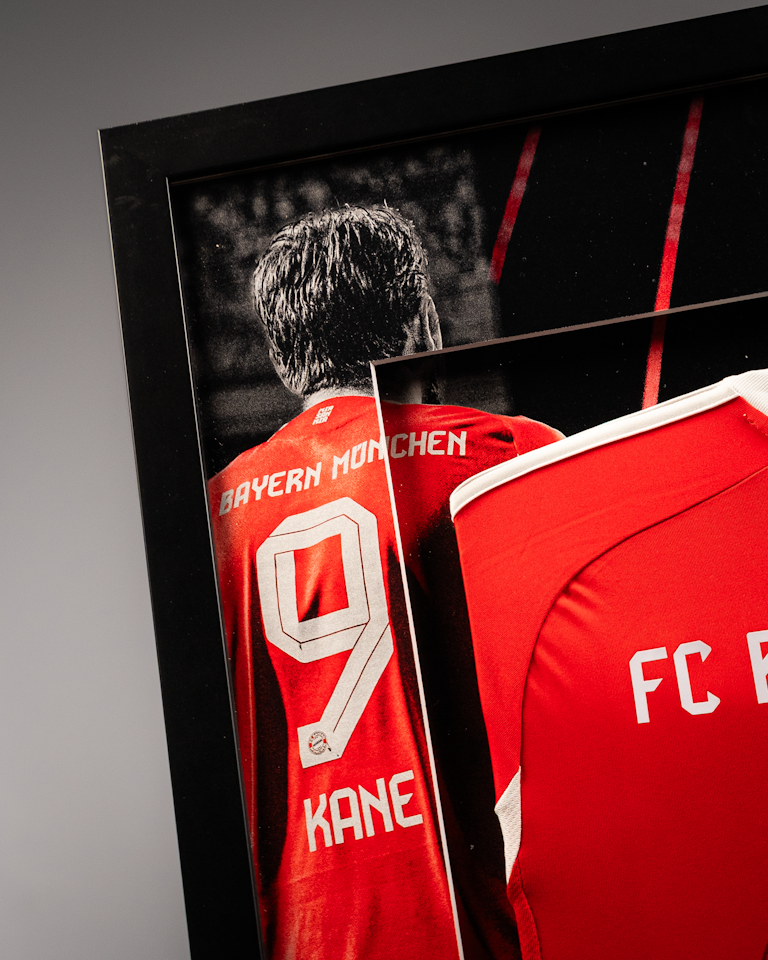 Harry Kane | Limited Edition Framed Signed Home Shirt